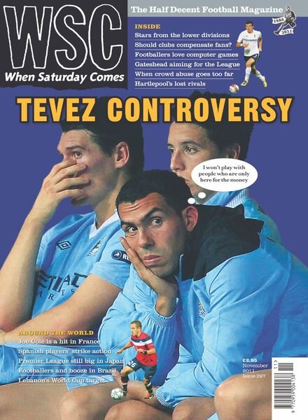 When Saturday Comes – November 2011 Cover