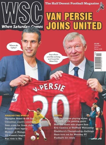 When Saturday Comes – October 2012 Cover