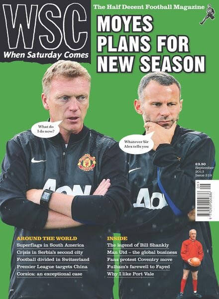 When Saturday Comes – September 2013 Cover