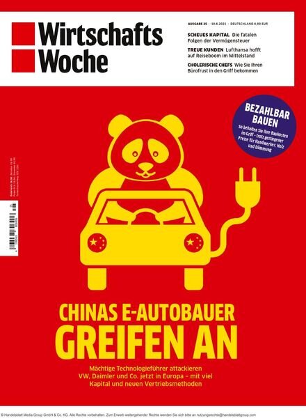 Wirtschaftswoche – 18 Juni 2021 Cover