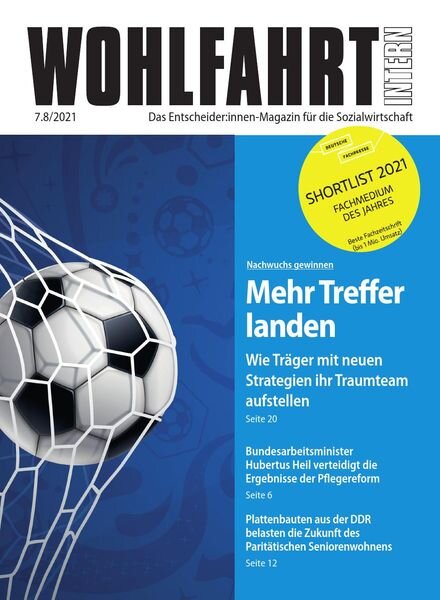 Wohlfahrt Intern – Juli 2021 Cover