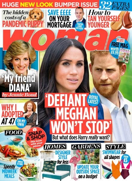 Woman UK – 12 July 2021 Cover