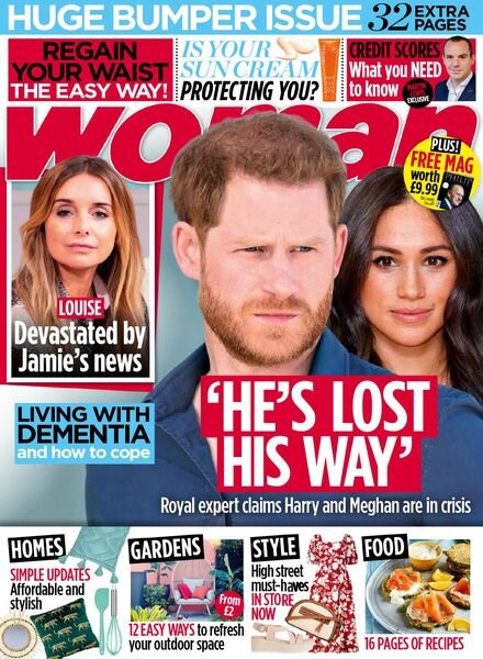 Woman UK – 14 June 2021 Cover