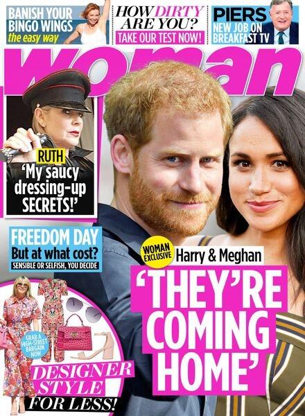 Woman UK – 28 June 2021 Cover