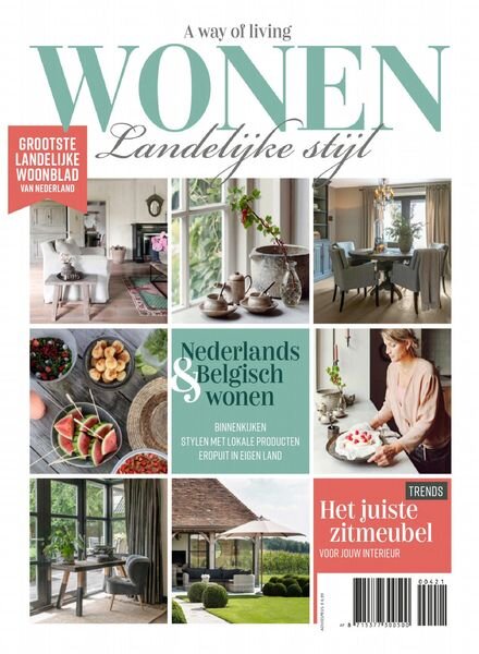 Wonen Landelijke Stijl – juli 2021 Cover
