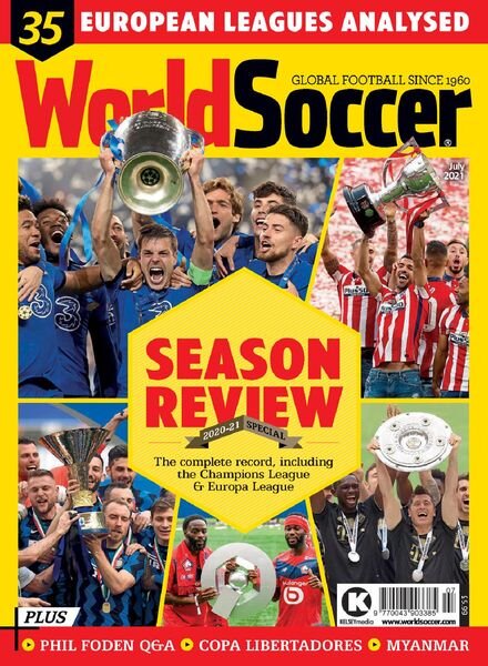 World Soccer – July 2021 Cover