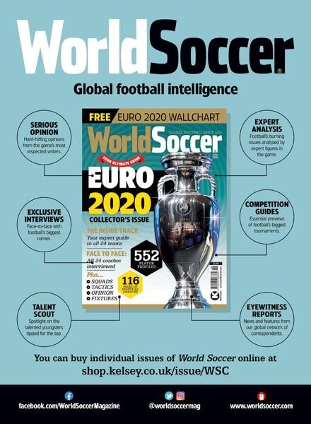 World Soccer Presents – 11 June 2021 Cover