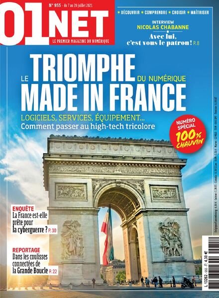 01net – 07 juillet 2021 Cover