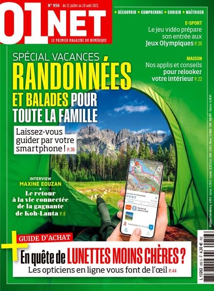 01net – 21 juillet 2021 Cover