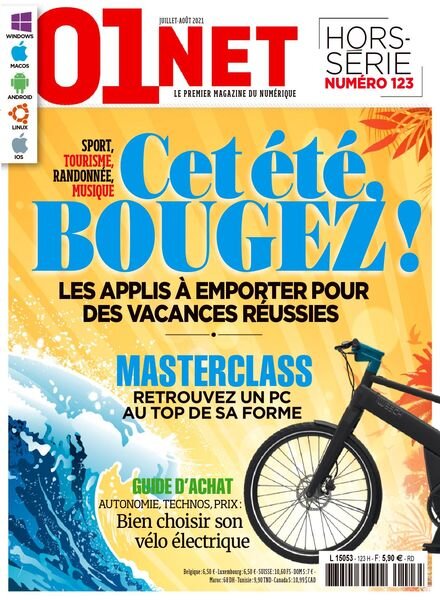 01net – Hors-Serie – juillet-aout 2021 Cover