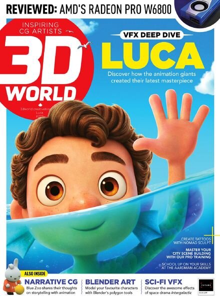 3D World UK – October 2021 Cover