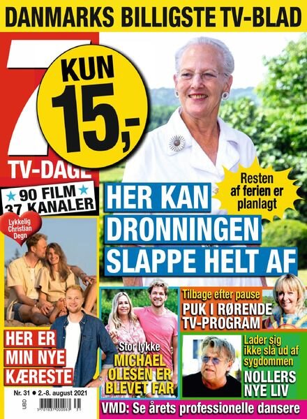 7 TV-Dage – 02 august 2021 Cover