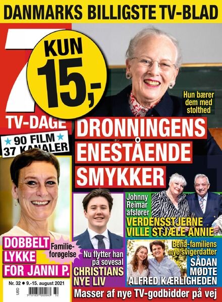 7 TV-Dage – 09 august 2021 Cover