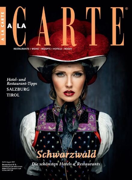 A la Carte – August 2021 Cover
