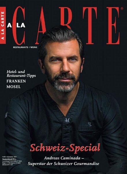 A la Carte – September 2021 Cover