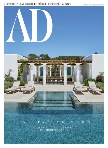 AD Architectural Digest Italia – agosto 2021 Cover