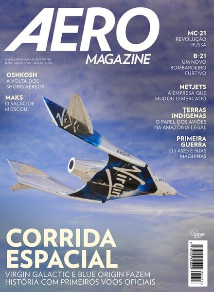Aero Magazine Brasil – 31 julho 2021 Cover