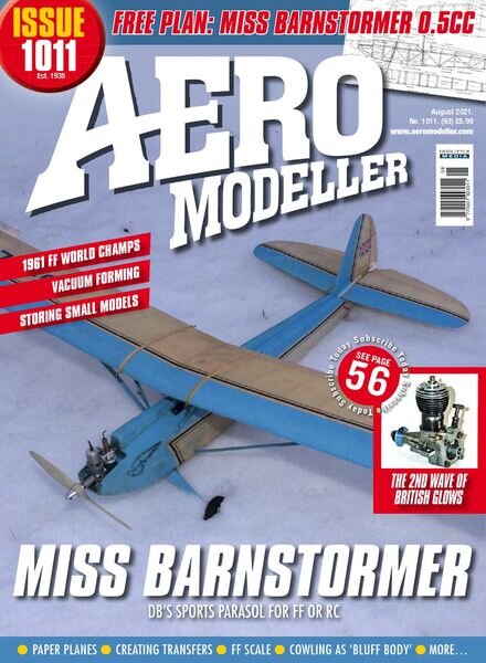 Aeromodeller – Issue 1011 – August 2021 Cover