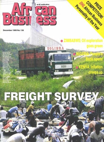 African Business English Edition – December 1989 Cover