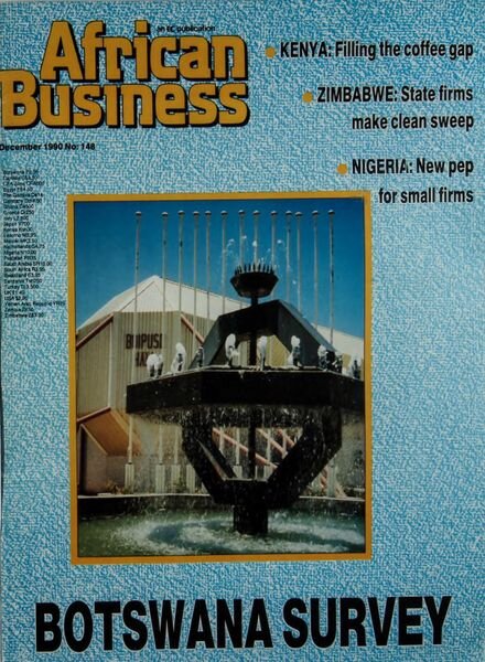 African Business English Edition – December 1990 Cover