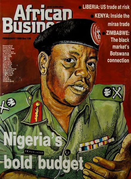 African Business English Edition – February 1989 Cover