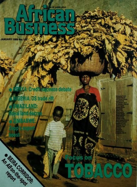 African Business English Edition – January 1989 Cover
