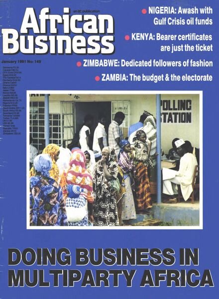 African Business English Edition – January 1991 Cover