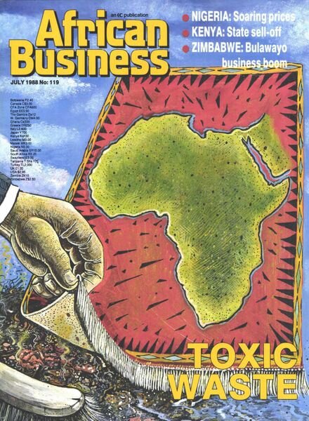 African Business English Edition – July 1988 Cover
