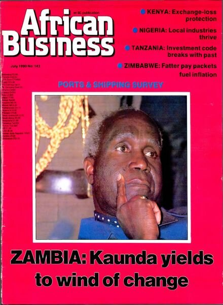 African Business English Edition – July 1990 Cover
