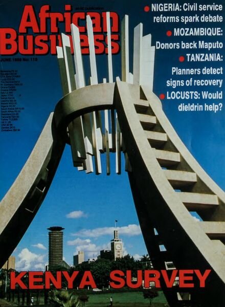 African Business English Edition – June 1988 Cover