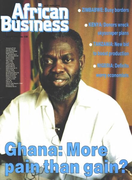 African Business English Edition – March 1990 Cover