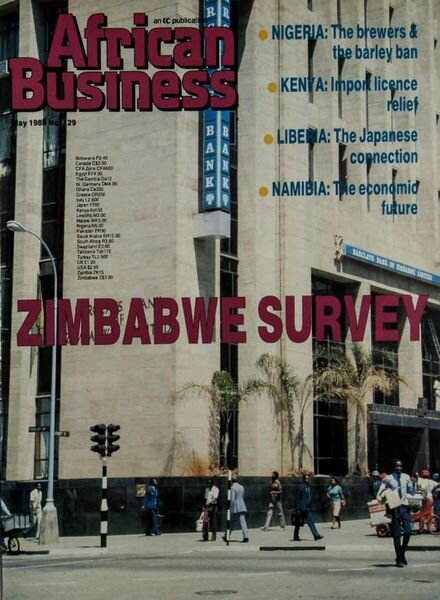 African Business English Edition – May 1989 Cover