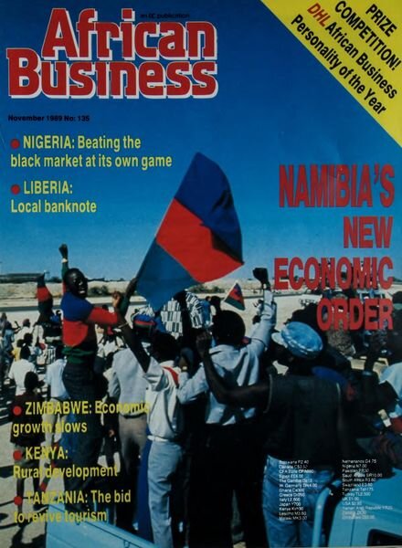 African Business English Edition – November 1989 Cover