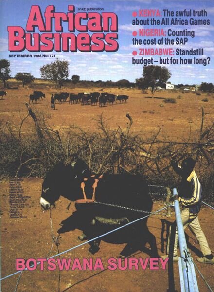 African Business English Edition – September 1988 Cover