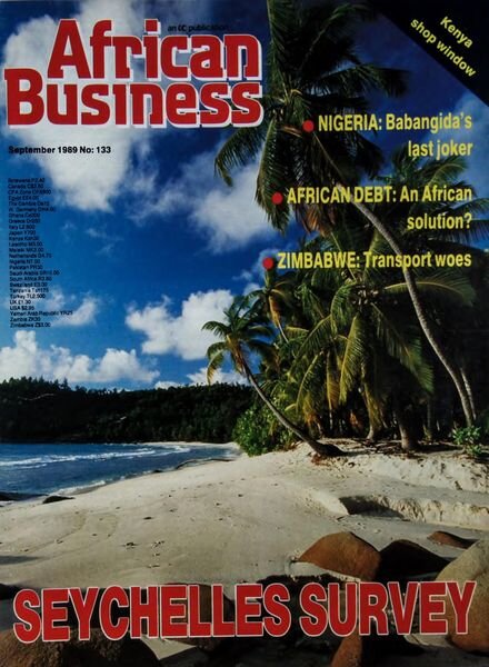 African Business English Edition – September 1989 Cover