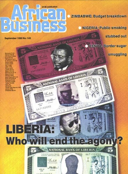 African Business English Edition – September 1990 Cover