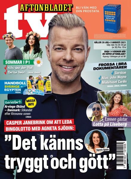 Aftonbladet TV – 26 juli 2021 Cover