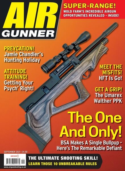 Air Gunner – August 2021 Cover