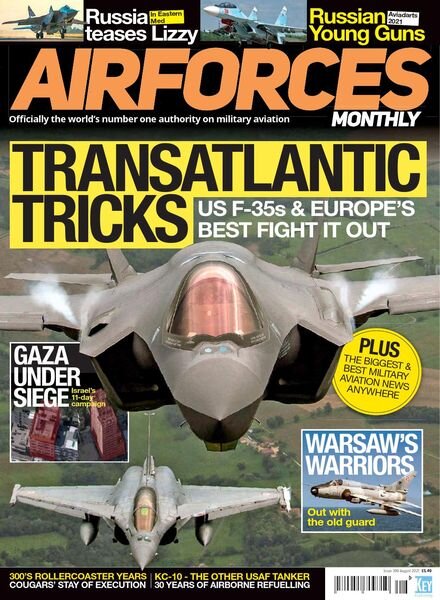 AirForces Monthly – Issue 399 – August 2021 Cover