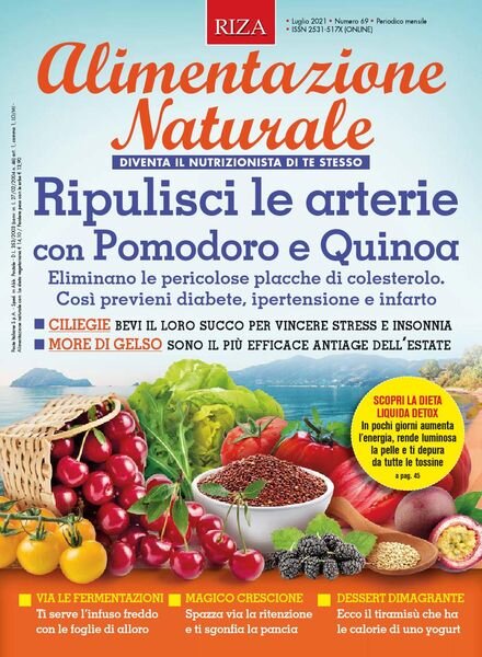 Alimentazione Naturale – Luglio 2021 Cover