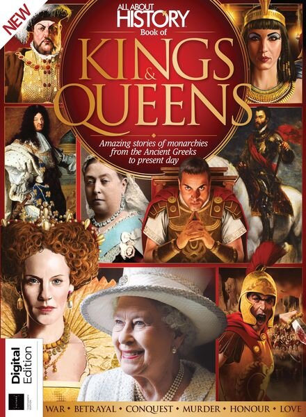 All About History Book Of Kings & Queens – August 2021 Cover