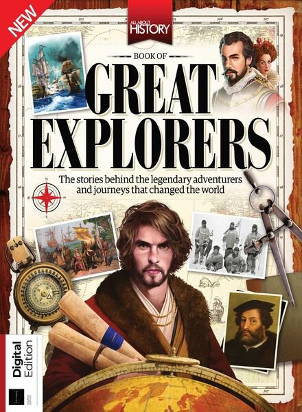 All About History Great Explorers – August 2021 Cover