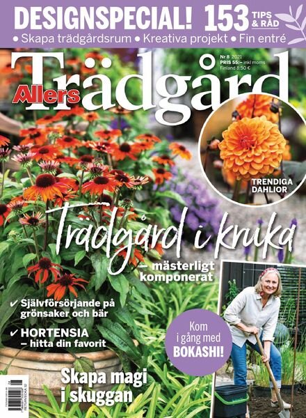 Allers Tradgard – augusti 2021 Cover