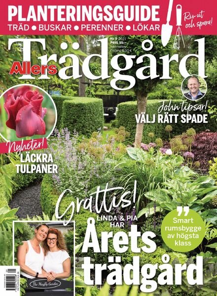 Allers Tradgard – september 2021 Cover