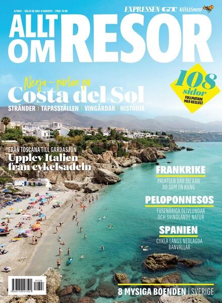 Allt om Resor – 28 juli 2021 Cover