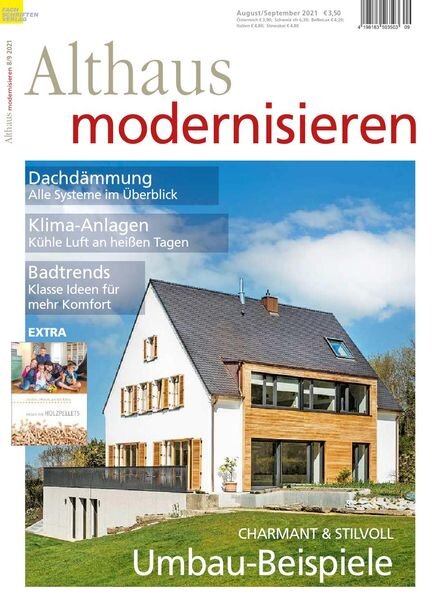 Althaus Modernisieren – August-September 2021 Cover