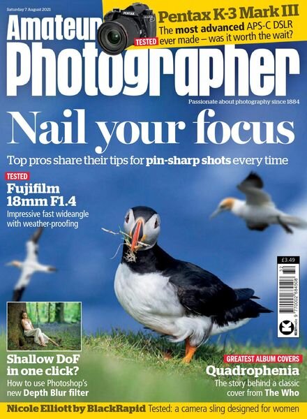 Amateur Photographer – 07 August 2021 Cover
