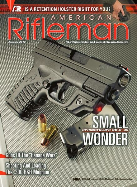 American Rifleman – January 2013 Cover