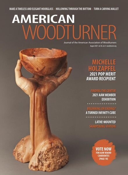 American Woodturner – August 2021v Cover