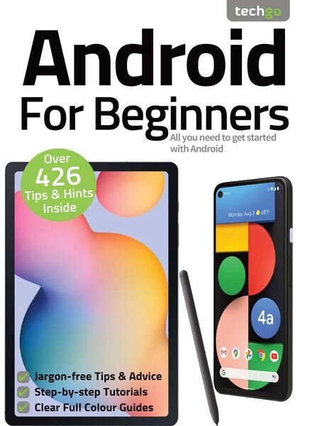 Android for Beginners – August 2021 Cover